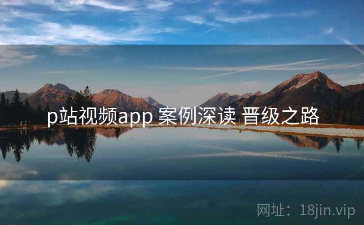 p站视频app 案例深读 晋级之路