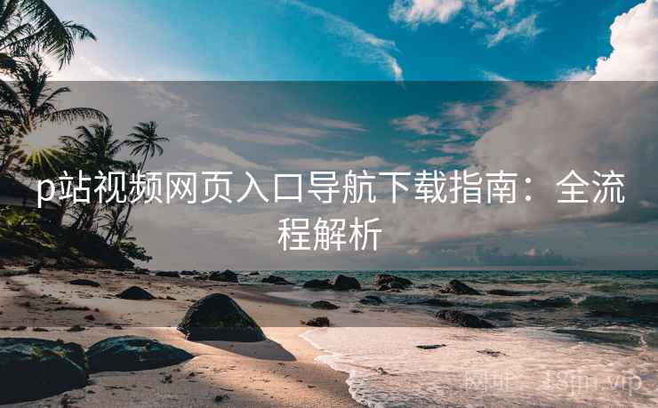 p站视频网页入口导航下载指南：全流程解析
